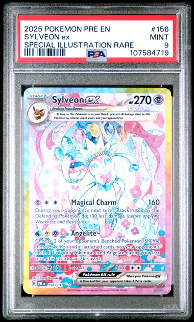 Sylveon ex #156/131 - PSA 9