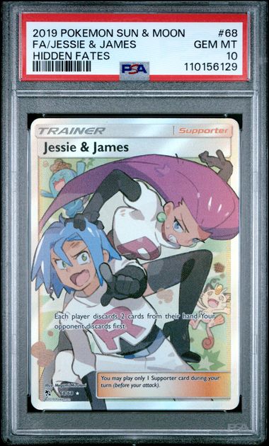 Jessie & James #68/68 - PSA 10