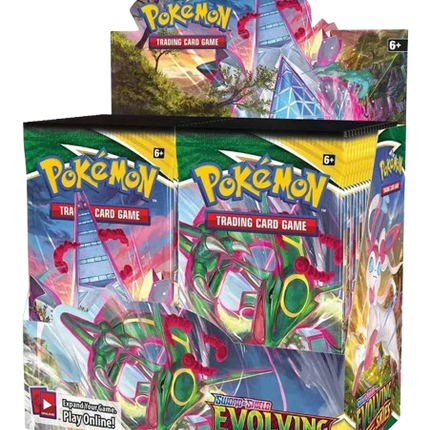 Pokémon Evolving Skies Booster Display Box (36 Packs)