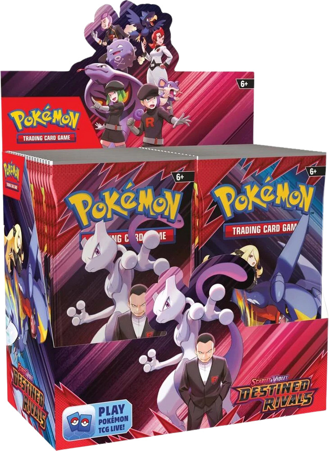 Pokémon Destined Rivals Booster Display Box (36 Packs)